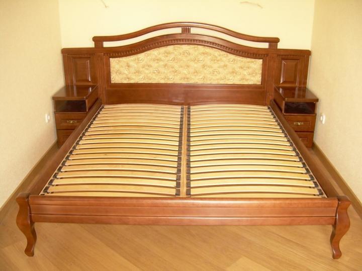 Кровать Венера з вмонтованими  тумбочками